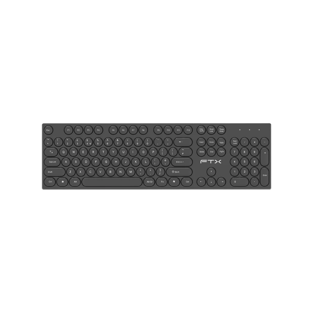 TECLADO FTX K22 PORTUGUES NEGRO