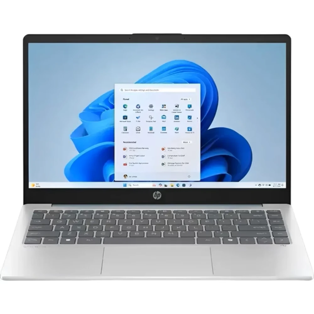 Notebook HP 14-EM0002WM, AMD Athlon Silver 7120U 2.40GHZ (3.50GHZ), 4GB Ram, 128GB SSD, Tela 14" HD (1366 X 768), Windows 11 Home, Inglês, Azul