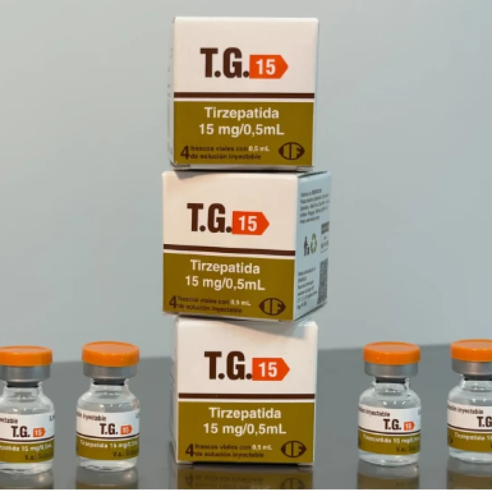 T.G. 15MG/0,5ML TIRZEPATIDE 4 AMPOLA