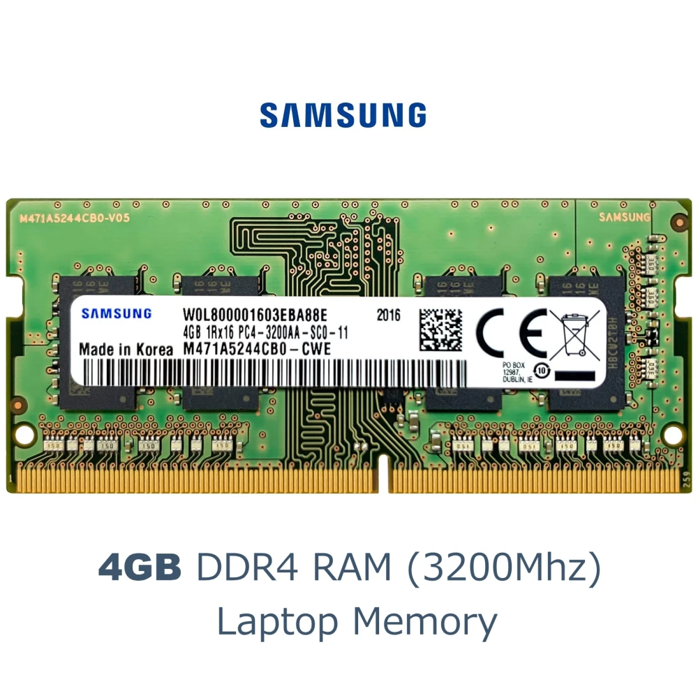 Memória DDR4 4GB 3200MHz Notebook Samsung