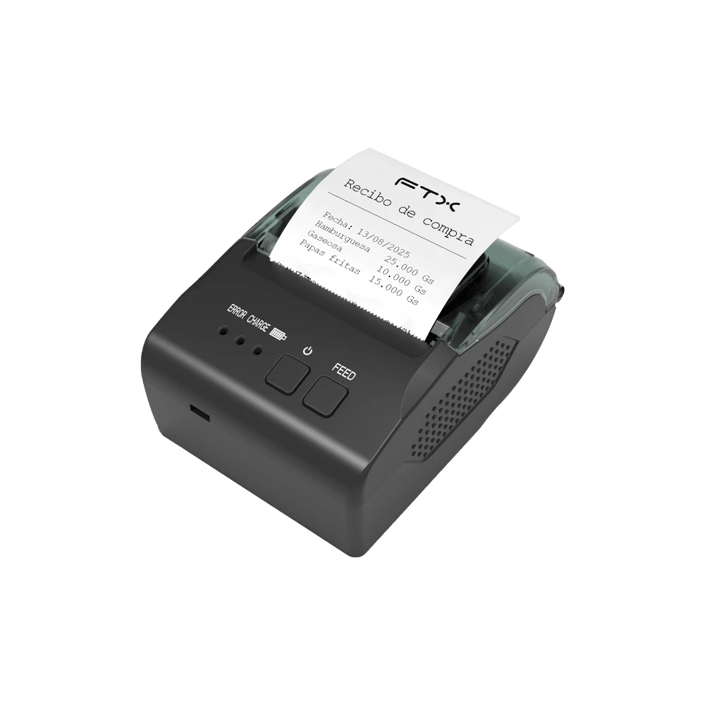 Impressora Termica FTX TDR058BT 2" Recibo Portatil