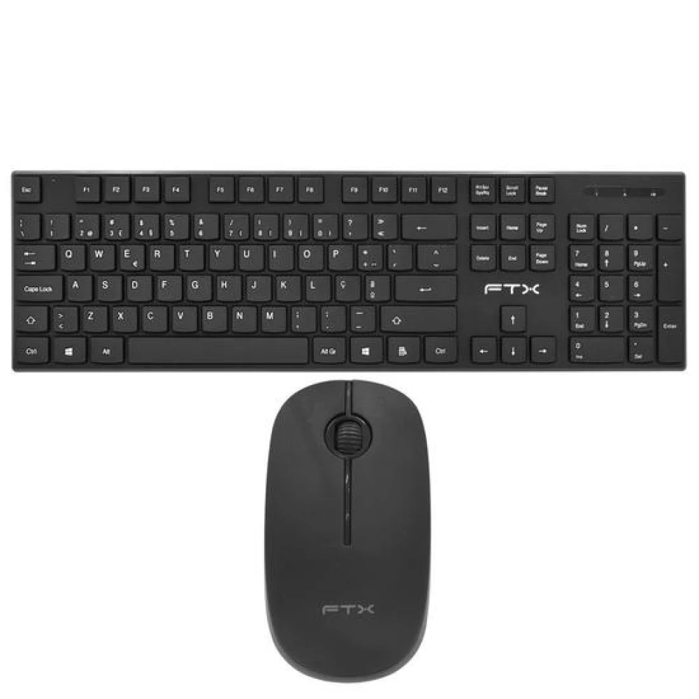TECLADO+MOUSE BT FTXGK600 BR NEGRO
